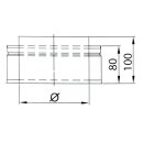 Ø 250 mm Schornstein - Mündungsabschluss