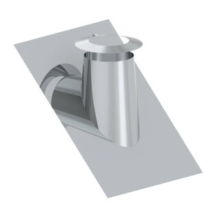 Ø 180 mm - Dachdurchführung  36° - 45° mit Bleirand inkl. Wetterkragen