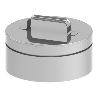 Ø 180 mm Schornstein - Verschlussdeckel für T-Stück 90°