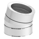 Ø 180 mm Schornstein - Winkel 15°