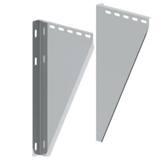 Ø 180 mm - Wandhalterung für Wandkonsole verstellbar 50 - 150 mm