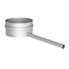 Jeremias EW-FU Kondensatschale mit Ablauf 250 mm, 1/2" Nippel, Ø 120 mm