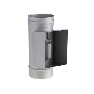 Jeremias EW-FU Reinigungselement mit Kasten und Deckel 210 x 140 mm Ø 200 mm, 0,6mm