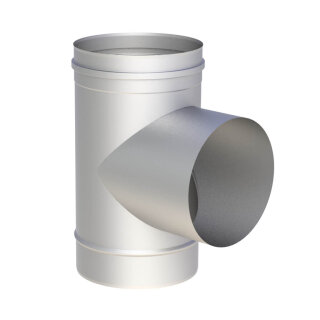 Jeremias EW-FU T-Anschluss 90° mit Wassernase (ausgehalst) Ø 150 mm, 0,6mm