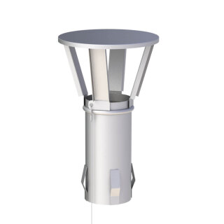 Jeremias EW-FU Regenhaube mit Universaleinschub Ø 120 mm