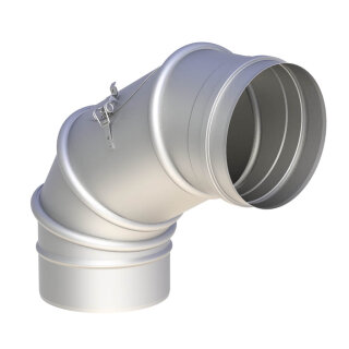 Jeremias EW-FU Winkel drehbar 0-90°, mit Revisionsklappe, Ø 150 mm, 0,6mm