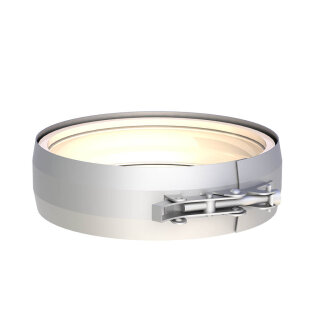Jeremias EW-FU Universaldichtsatz für Kesselanschluss / Stoßverbindung (Dichtung und Klemmband, außenliegend), Ø 130 mm
