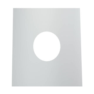 Ø 180 mm Schornstein - Abdeckblende 1°-65° einteilig - Edelstahl