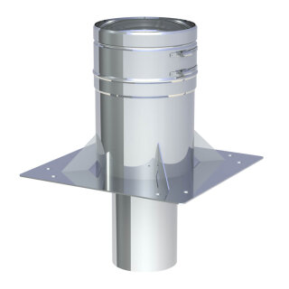 Ø 150 mm Jeremias DW FU Grundplatte für Kaminerhöhung bis 2 m Hochglanz