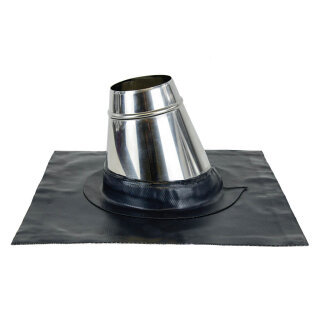 Ø 130 mm Schiedel ICS Dachdurchführung Wakaflex 3° - 15° Schwarz