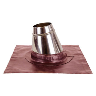 Ø 250 mm Schiedel ICS Dachdurchführung Wakaflex 16° - 25° Rot