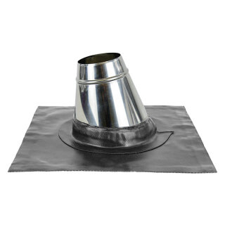 Ø 80 mm Schiedel ICS Dachdurchführung Wakaflex 26°- 35° Grau