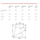 Ø 80 mm Schiedel ICS Dachdurchführung Wakaflex 26°- 35° Grau