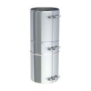 Ø 150 mm, Jeremias DW-FU / SILVER Klemmband...