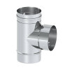 EW Schornstein - Anschluss T-Stück 90° mit Wandfutter Ø 180 mm