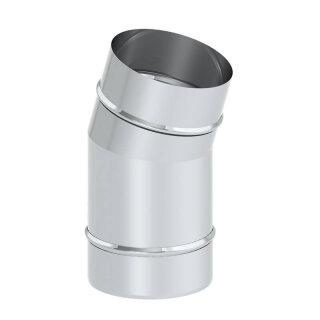 EW Schornstein - Winkel 15° für Versatz oben Ø 200 mm