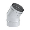 EW Schornstein - Winkel 30° für Versatz unten Ø 115 mm