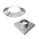 10 m - Ø 180 mm Leichtbauschornstein Komplettpaket