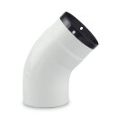 Ø 100 mm Ofenrohr Bogen glatt 45° emailliert...