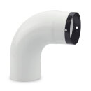 Ø 100 mm Ofenrohr Bogen glatt 90° emailliert...