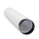 Ø 100 mm Ofenrohr Längenelement 750 mm emailliert Weiß