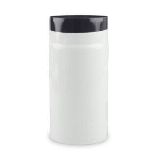 Ø 100 mm Ofenrohr Längenelement 250 mm emailliert Weiß