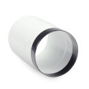 Ø 100 mm Ofenrohr Längenelement 150 mm emailliert Weiß