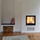 Kamineinsatz Schmid Lina 5551 h Tür hochschiebbar