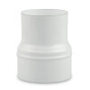 Ofenrohr Erweiterung Ø 100 mm > Ø 120 mm emailliert Weiß