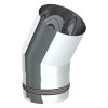 Ø 100 mm Pelletofenrohr 30° Bogen Edelstahl