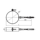Ø 100 mm Rohrschelle Edelstahl mit Stockschraube