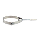 Ø 180 mm Rohrschelle Edelstahl mit Stockschraube