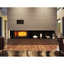 Lüftungsgitter mit Metallgaze Schwarz 220 x 220 mm