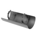 Ø 120 mm Ofenrohr Strahlungsschutz 50 cm Gussgrau