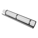 Ø 150 mm Ofenrohr Strahlungsschutz 100 cm Gussgrau