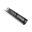 Ø 150 mm Ofenrohr Strahlungsschutz 100 cm Gussgrau