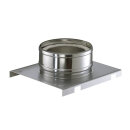 Ø 250 mm Schiedel ICS Grundplatte, Ablauf unten