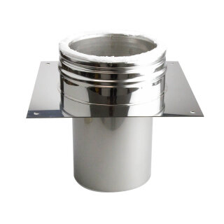 Ø 150 mm Schiedel ICS Grundplatte offen für Schornsteinverlängerung