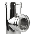 Ø 80 mm Schiedel ICS Rauchrohranschluss 90°