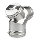 Ø 200 mm Schiedel ICS Bogen 90° mit Revisionsverschluss Öl und Gas