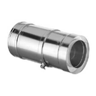 Ø 80 mm Schiedel ICS Rohrausgleichselement 190 - 250 mm