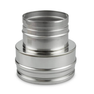 Ø 300 mm Schiedel ICS Anschlussübergang Doppelwandig ICS auf Einwandig Prima Plus