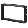 Rahmen putzbündig für Lüftungsgitter 325 x 170 mm Schwarz