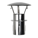 Regenhaube abklappbar Ø 120 mm Edelstahl