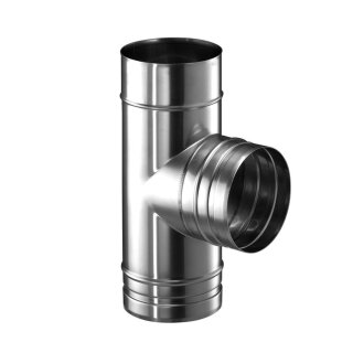 Ø 113 mm Schiedel Prima Plus Rauchrohranschluss 90° mit Stutzen