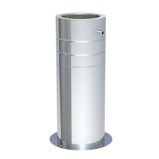 Ø 150 mm Jeremias DW FU Teleskopstütze 250-690 mm Hochglanz