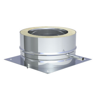 Ø 115 mm Jeremias DW FU Grundplatte für Bodenmontage Hochglanz