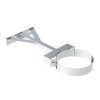 Ø 150 mm Jeremias DW FU / DW Silver Wandhalterung verstellbar 250 - 360 mm Hochglanz