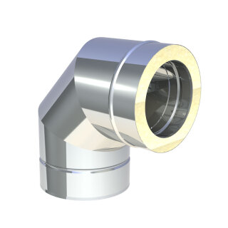 Ø 150 mm Jeremias DW FU Winkel 90° Hochglanz