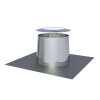 Ø 150 mm Jeremias DW FU / DW Silver Flachdachdurchführung konisch Hochglanz